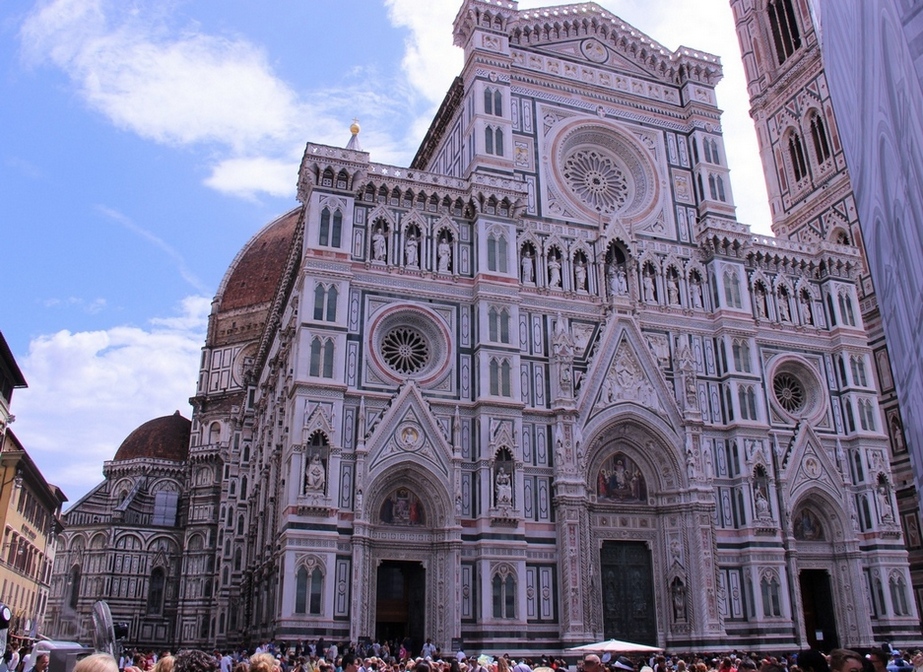 Florencja Duomo_Santa_Maria_del_Fiore, fasada