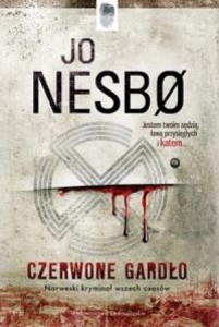 Jo Nesbo, Czerwone gardło, okładka, recenzja
