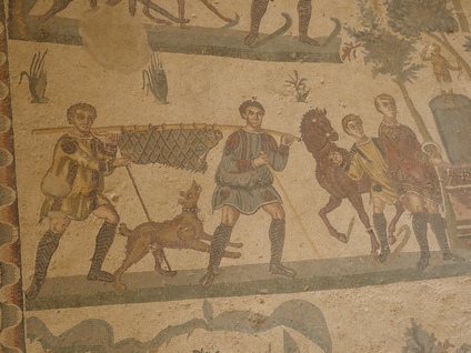Piazza Armerina, mozaiki z willi rzymskiej